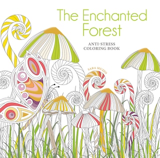 Front cover_The Enchanted Forest Coloring Book