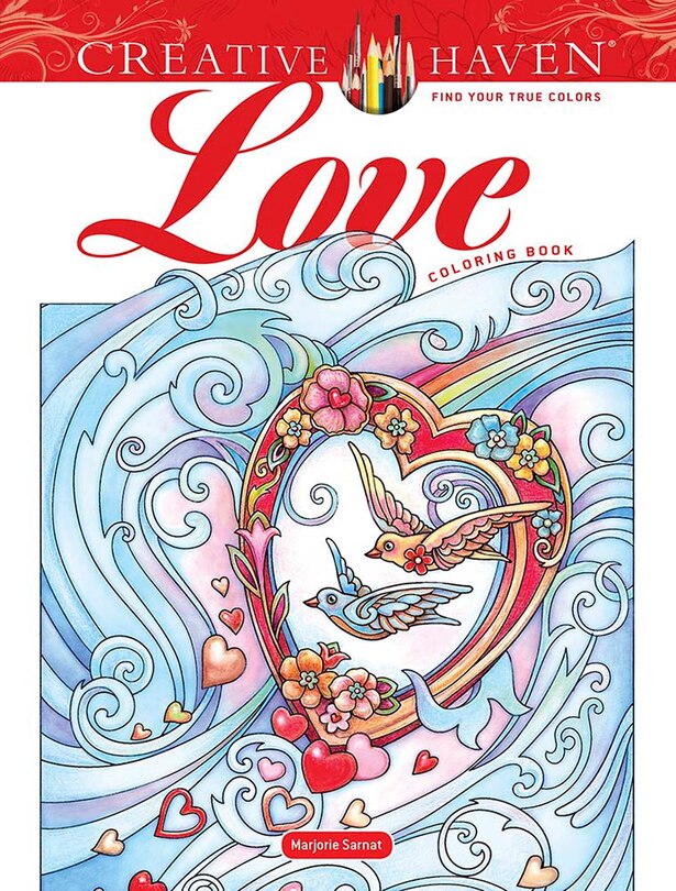 Front cover_Creative Haven Love Coloring Book
