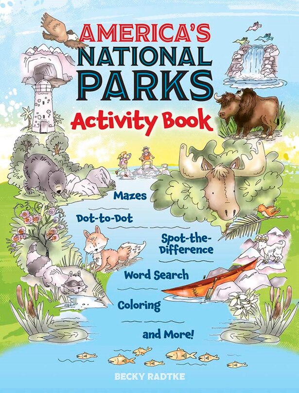 Couverture_America's National Parks Activity Book