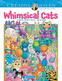Couverture_Creative Haven Whimsical Cats Coloring Book