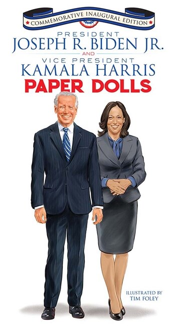 Front cover_President Joseph R. Biden Jr. and Vice President Kamala Harris Paper Dolls