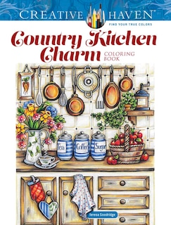 Couverture_Creative Haven Country Kitchen Charm Coloring Book