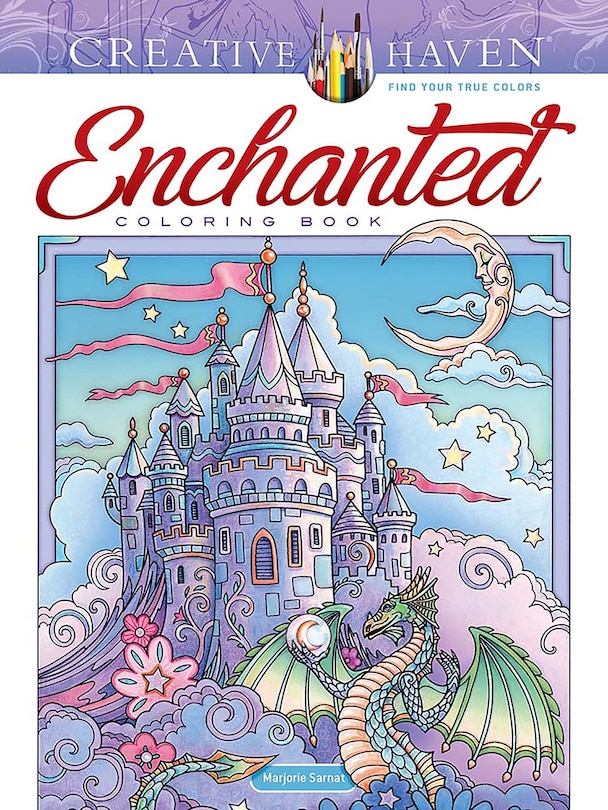 Couverture_Creative Haven Enchanted Coloring Book