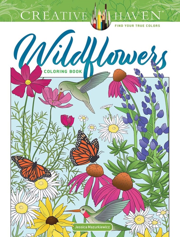 Couverture_Creative Haven Wildflowers Coloring Book