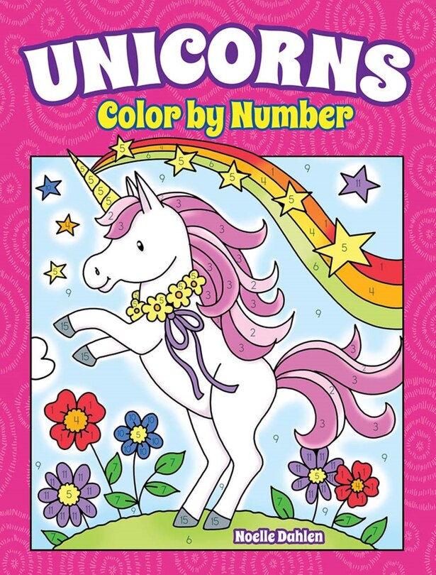 Front cover_Unicorns Color by Number