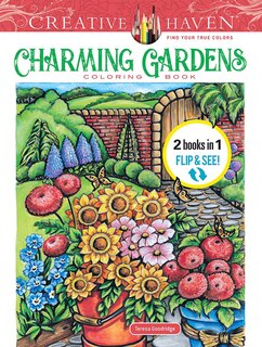 Couverture_Creative Haven Charming Gardens Coloring Book