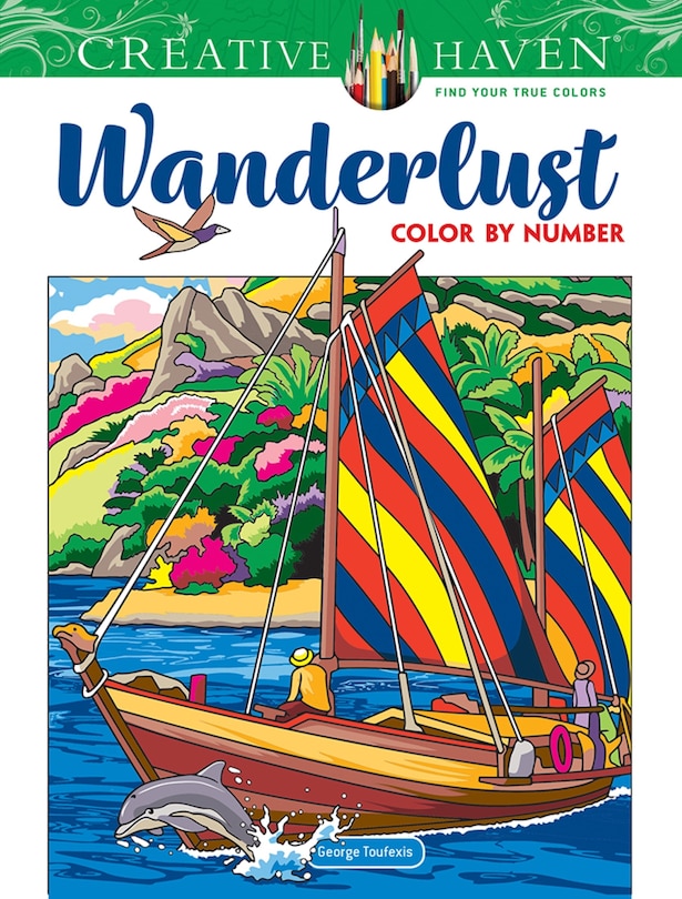 Couverture_Creative Haven Wanderlust Color by Number