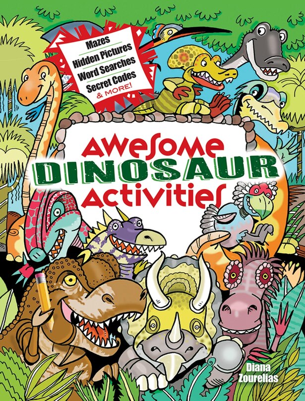 Front cover_Awesome Dinosaur Activities
