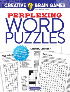 Front cover_Creative Brain Games Perplexing Word Puzzles