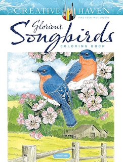 Front cover_Creative Haven Glorious Songbirds Coloring Book