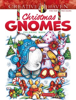 Couverture_Creative Haven Christmas Gnomes Coloring Book