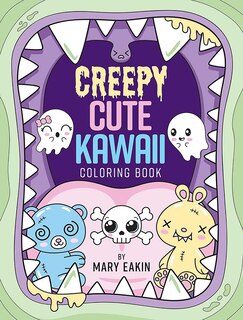Front cover_Creepy Cute Kawaii Coloring Book