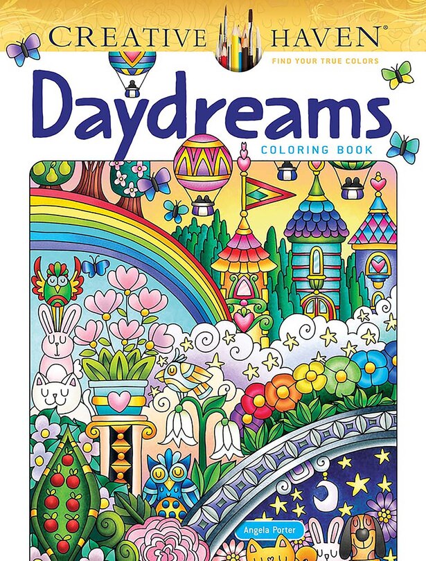 Couverture_Creative Haven Daydreams Coloring Book