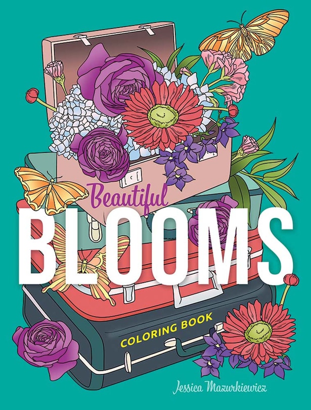 Couverture_Beautiful Blooms Coloring Book