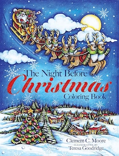 Front cover_The Night Before Christmas Coloring Book