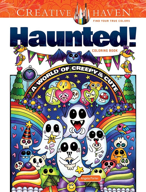 Couverture_Creative Haven Haunted! Coloring Book