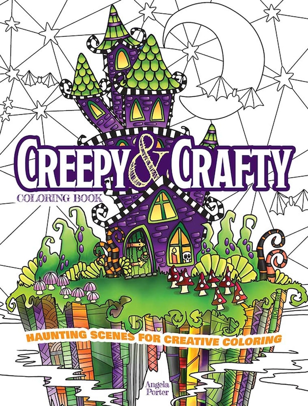 Couverture_Creepy & Crafty Coloring Book