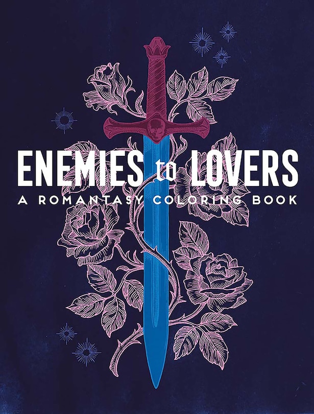 Front cover_Enemies to Lovers: A Romantasy Coloring Book