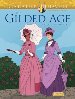 Front cover_Creative Haven the Gilded Age Coloring Book
