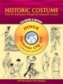 Historic Costume CD-ROM and Book: From the Renaissance through the Nineteenth Century