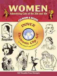 Women Advertising Cuts of the 20s and 30s CD-ROM and Book de Clip Art