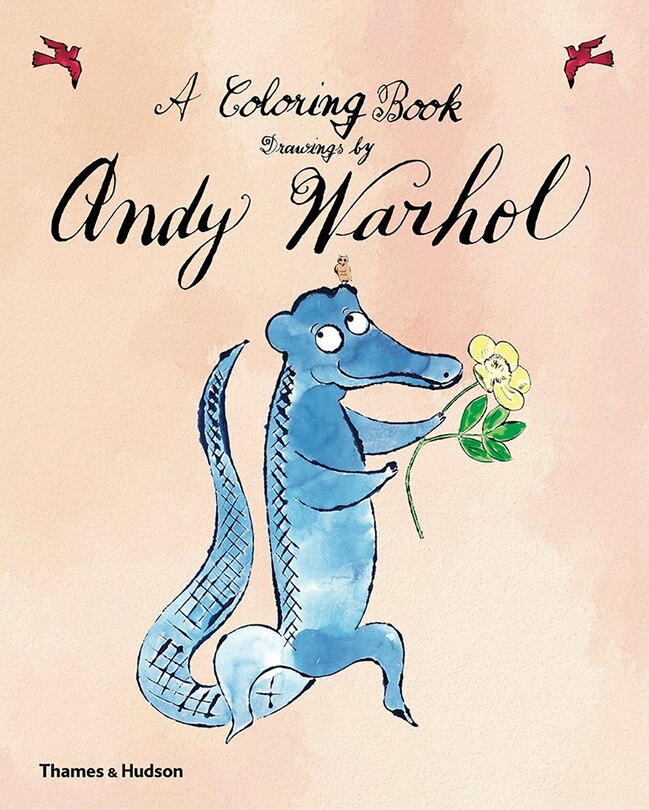 Front cover_A Coloring Book, Drawings By Andy Warhol