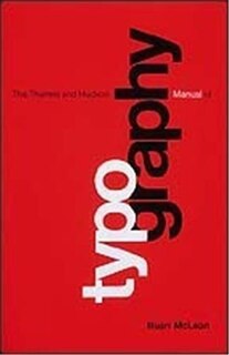 Couverture_Thomas And Hudson Manual Of Typography
