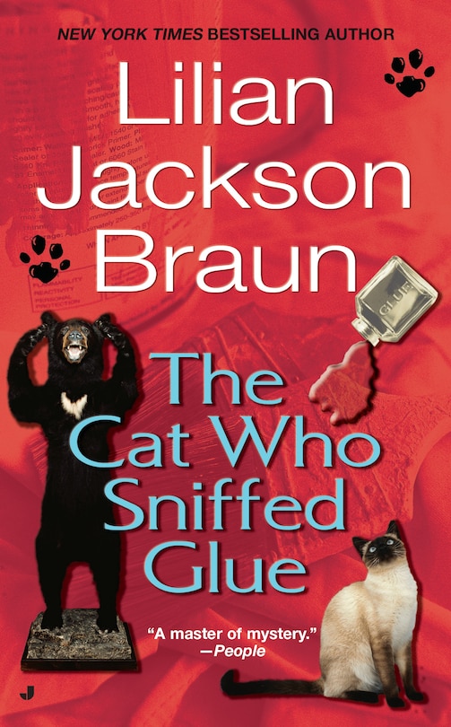 Front cover_The Cat Who Sniffed Glue