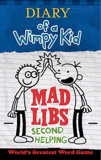 Couverture_Diary Of A Wimpy Kid Mad Libs: Second Helping
