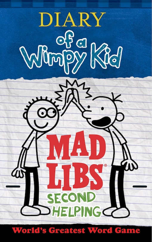 Couverture_Diary Of A Wimpy Kid Mad Libs: Second Helping