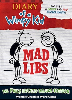 Front cover_Diary Of A Wimpy Kid Mad Libs