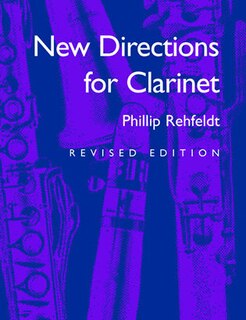 Front cover_New Directions for Clarinet