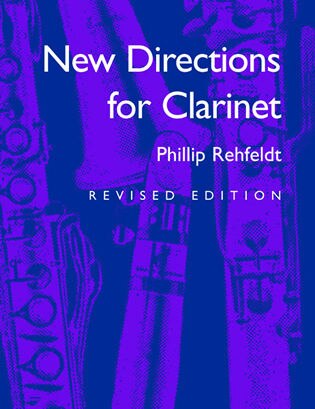 Front cover_New Directions for Clarinet