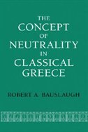 Couverture_The Concept of Neutrality in Classical Greece
