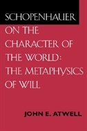 Front cover_Schopenhauer on the Character of the World