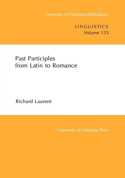 Couverture_Past Participles from Latin to Romance