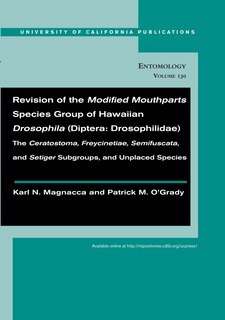 Front cover_Revision of the Modified Mouthparts Species Group of Hawaiian Drosophila (Diptera: Drosophilidae)