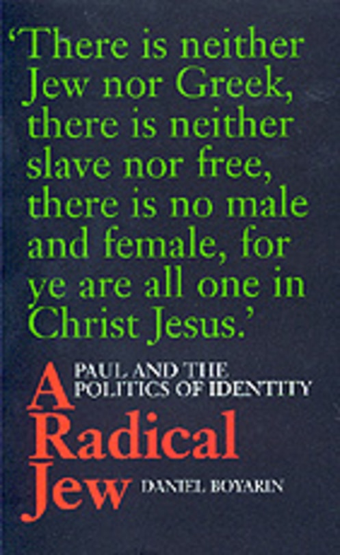 Front cover_A Radical Jew