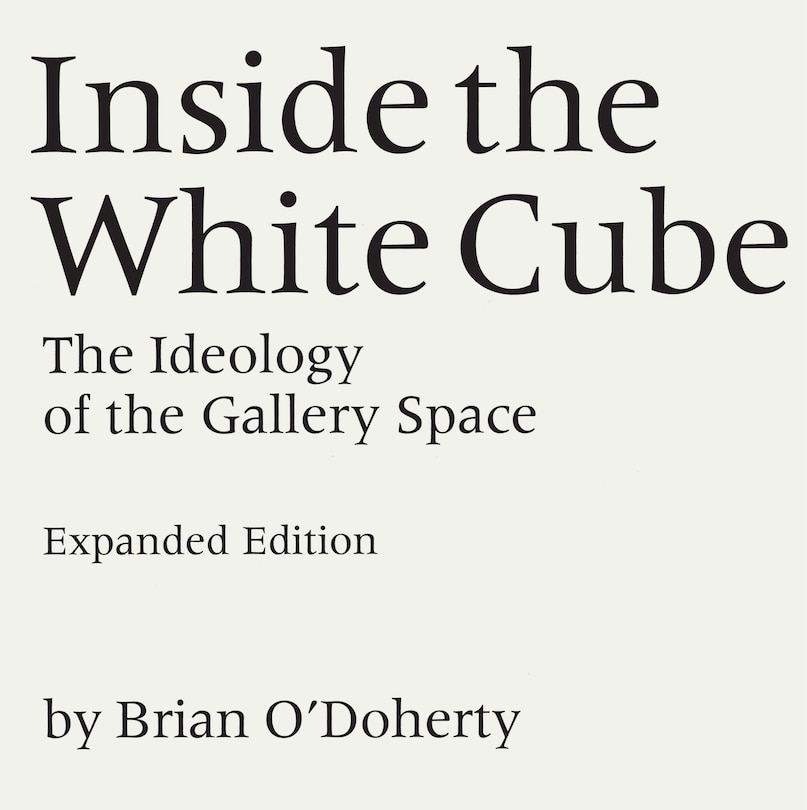 Front cover_Inside the White Cube