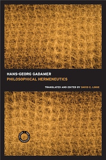 Front cover_Philosophical Hermeneutics, 30th Anniversary Edition