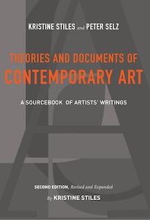 Front cover_Theories and Documents of Contemporary Art