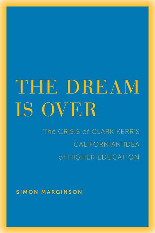 Front cover_The Dream Is Over