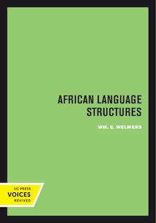 Front cover_African Language Structures