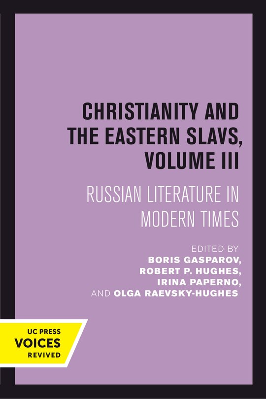 Couverture_Christianity and the Eastern Slavs, Volume III