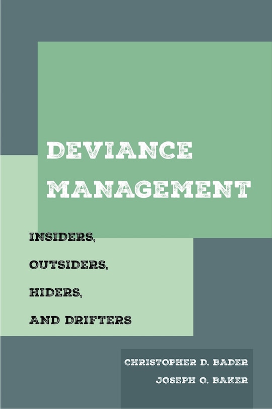 Front cover_Deviance Management