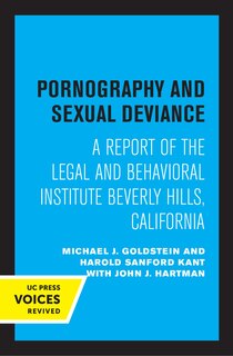 Front cover_Pornography And Sexual Deviance