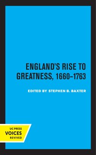 Front cover_England's Rise To Greatness, 1660-1763