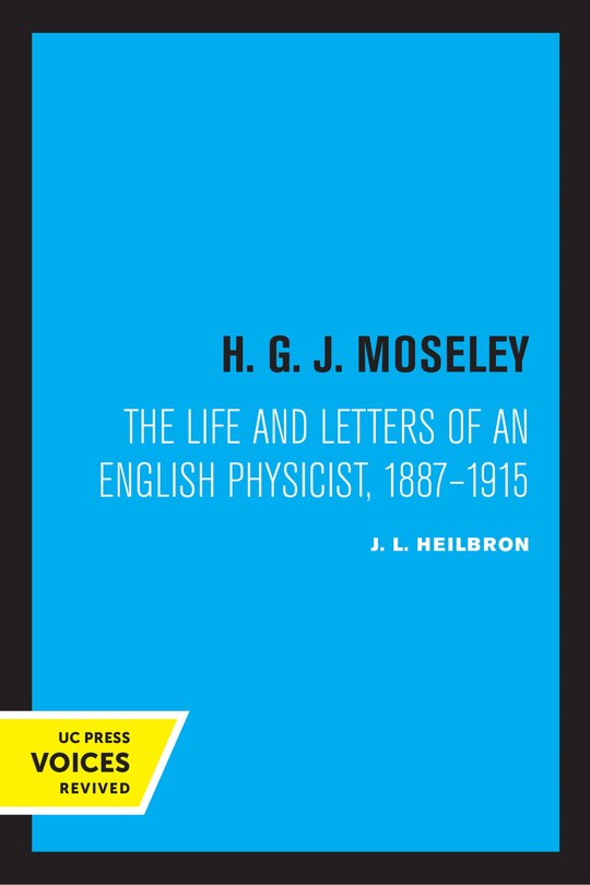 Front cover_H. G. J. Moseley