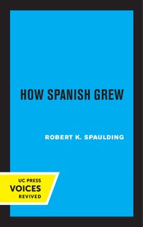 Front cover_How Spanish Grew