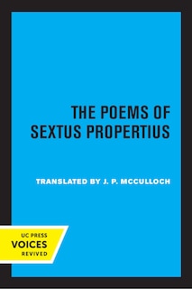 Front cover_The Poems Of Sextus Propertius